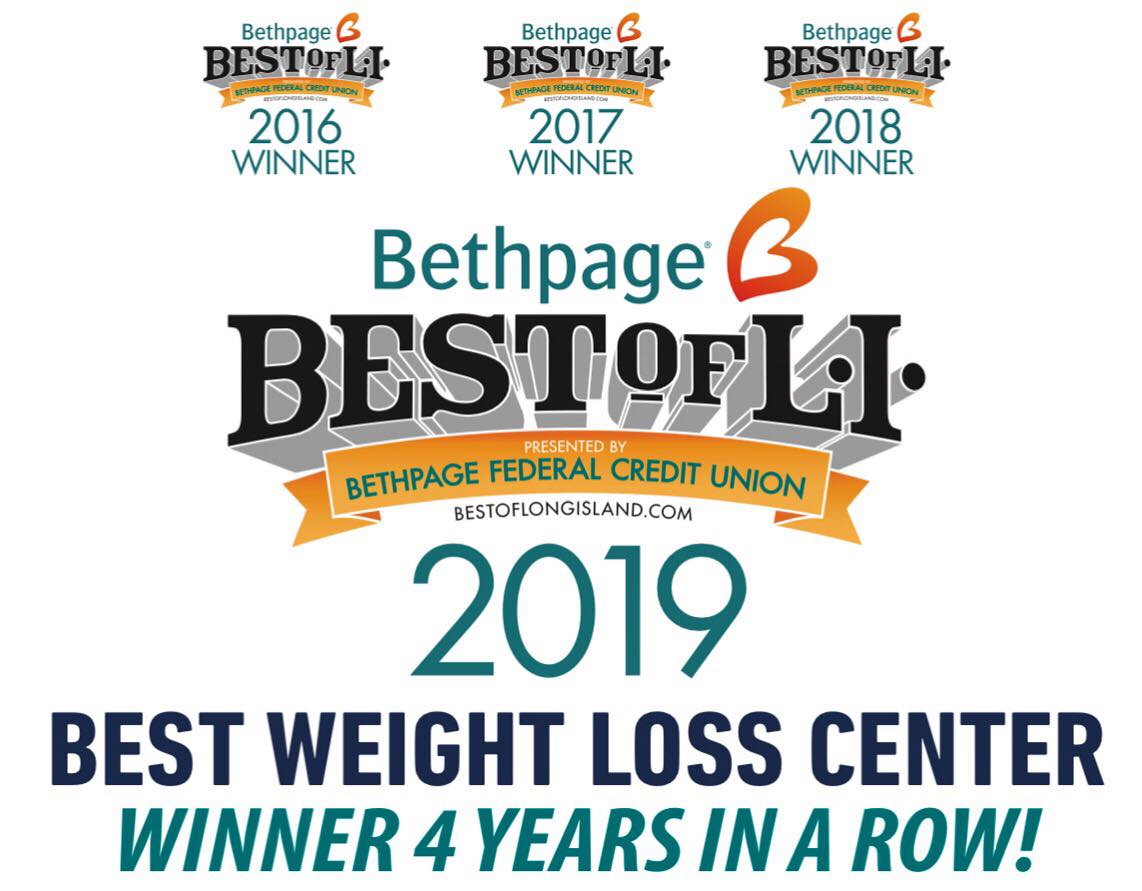 2019 Best Weight Loss Center - Winner 4 years in a row