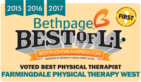 2017 Best of Long Island Voted Best Physical Therapist