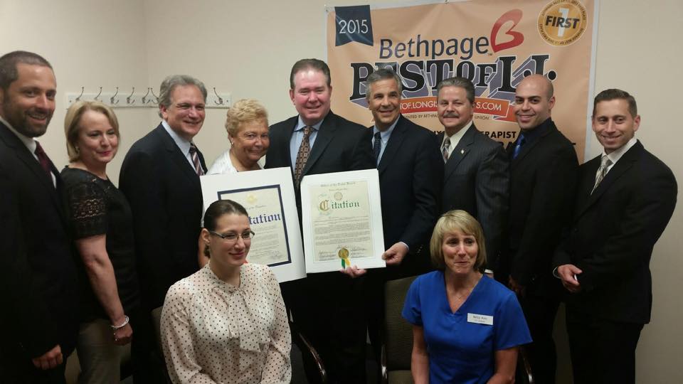 Farmingdale PT receives Citation from the Nassau County Office of Executive 2015