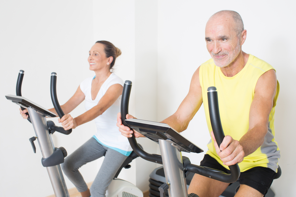 Couple Exercising