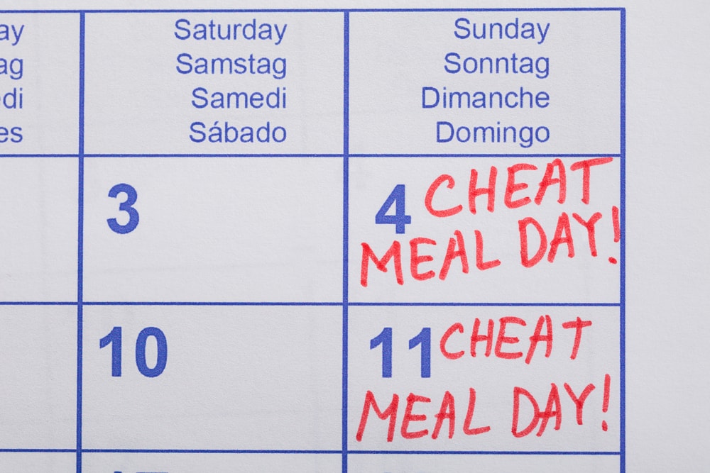 Cheat Meal Calendar